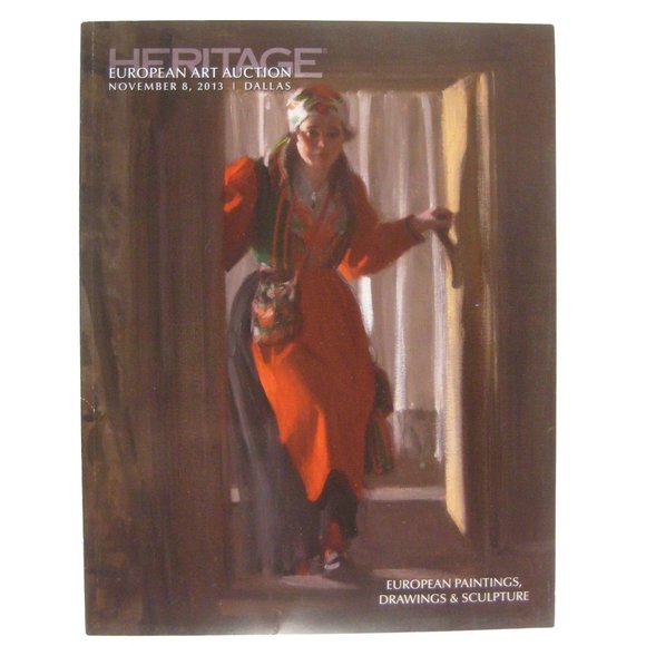 Heritage European Art Auction Catalog 5142 European Paintings Drawings  2013 - Picture 1 of 7